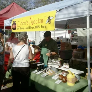 The "Honey Man" of.Eden's Nectar!