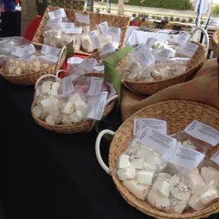 Handcrafted flavored marshmallows