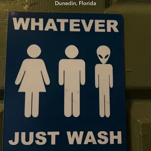 just wash your hands