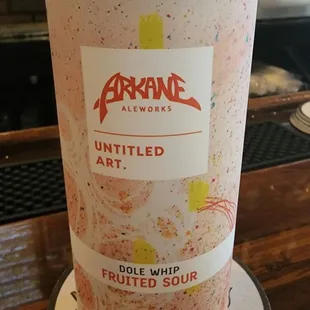 Collab with my favorite sour place Arkane and you can only get it at Dunedin House of Beer currently.