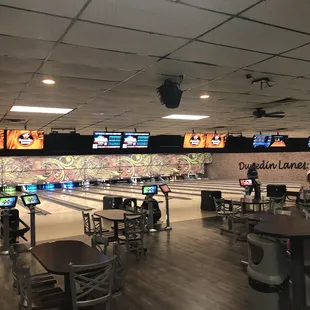 Bowling area
