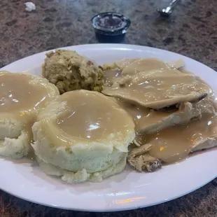 Turkey platter at The Kitchen inside Dunedin Lanes