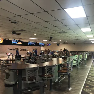 Bowling area