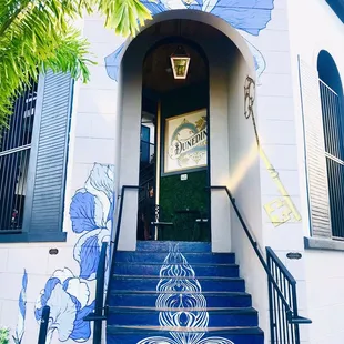 Front entrance of Dunedin MIX Next to the street