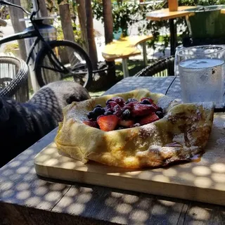 Dutch Cake and Berries