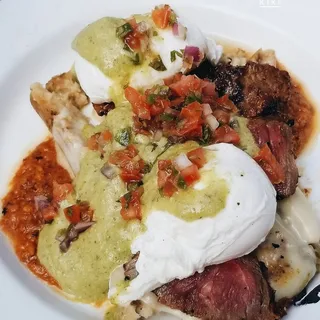 Tamale Steak Benedict