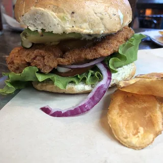 Bombay Chicken Burger