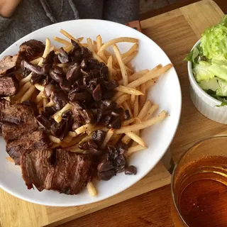 Steak and Chips Plate