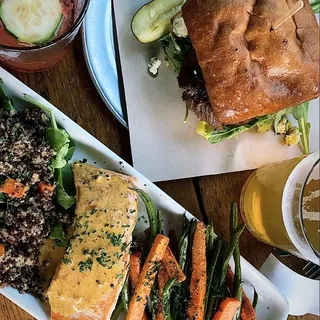 Salmon and Quinoa Plate