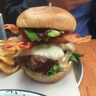 Hogs and Heffers Burger