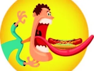 In Your Face Sabrett Hot Dogs