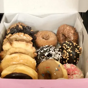 variety of donuts