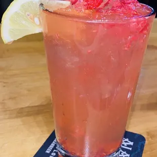 Fresh raspberry long island
