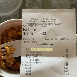 Crap meat I didn't order.