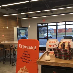 Inside smudged glass door