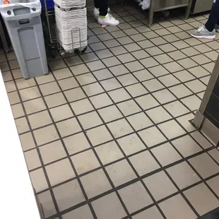 Dirty floor