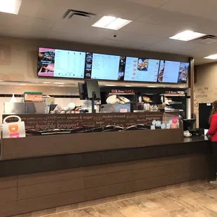 There was a queue at 8am on a Sunday.