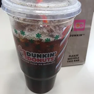 Ordered the ice black tea this time, and it tasted nasty. Somehow it felt like they brewed it in a coffee pot that wasn't washed properly.