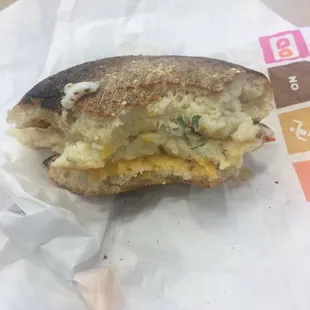 Veggie egg white omelette