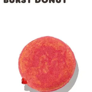 Dunkin' Donuts advertised watermelon doughnut