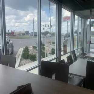 Nice area to work or eat