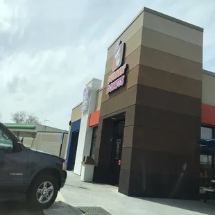 View from the drive thru