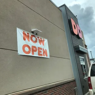 outside