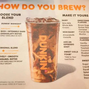 Dunkin Brew