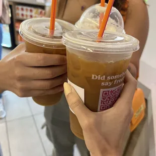 Free iced coffee on Wednesday!