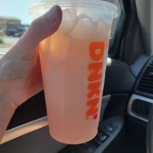 Peach Passionfruit Coconut Refresher