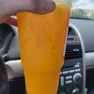 Mango pineapple coconut refresher