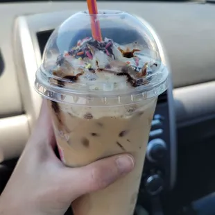 Medium Cake Batter Latte