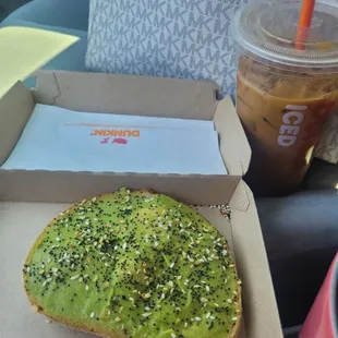 Iced coffee &amp; avocado toast Original Blend Iced Coffee