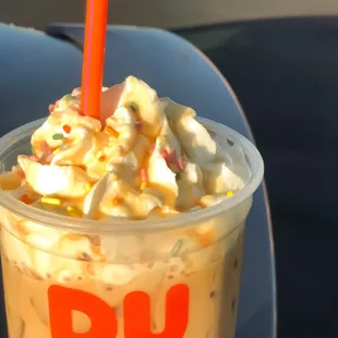 Butter Pecan Sundae Iced Koffee Joy!