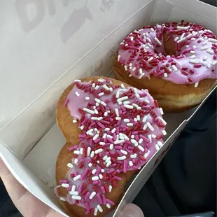 Valentine's Day donuts