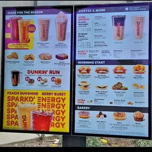 Drive-thru at Dunkin Donuts. Also tried the stuffed bagel minis (comes with warm/gooey cream cheese inside) and banana chocolate chip bread.
