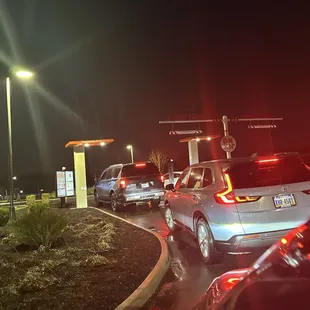 Drive thru moves quick