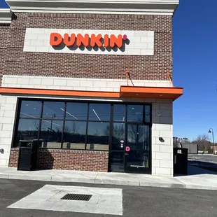  a dunkin donuts storefront