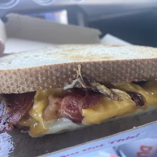 Grilled Cheese add Bacon
