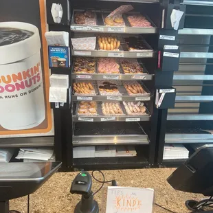  donuts in a donut shop