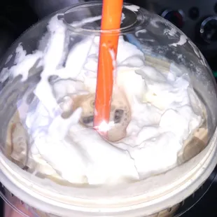 30 cent whipped cream on top of the 4.18 priced iced coffee already ...