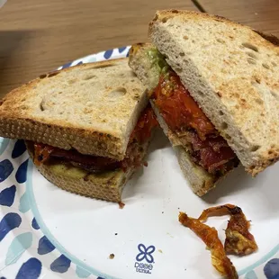 Bacon Avocado Tomato Sandwich