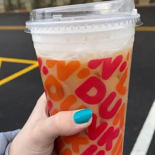 Cold Brew Coffee with cold foam