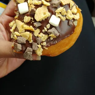 Smores donut