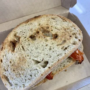 Tomato Pesto Grilled Cheese