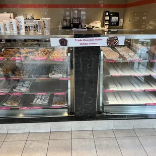 Poor selection of donuts before noon on a Saturday!!