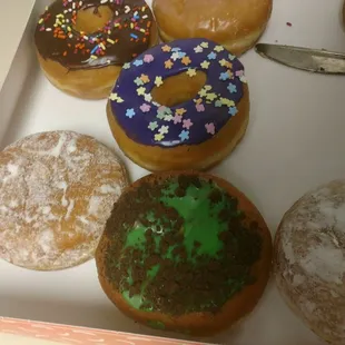 dough desserts, food, donuts