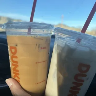 Same lattes..  didn't want to deal with the rude manager ‍
