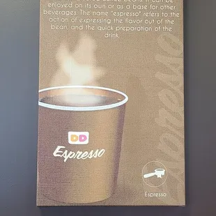  a coffee cup with steam rising out of it