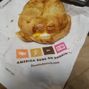 Bacon, Egg, Cheese Croissant Sandwich